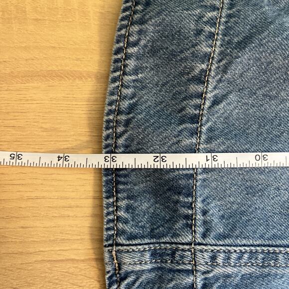 $148 NWT Madewell Circle Mini Dress Women's Size Small Airy Denim Edition NV344 - Picture 6 of 8